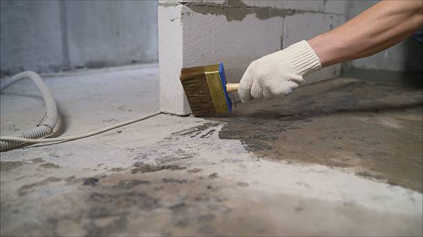 Crawl space vapor barrier installation in Brohman, MI